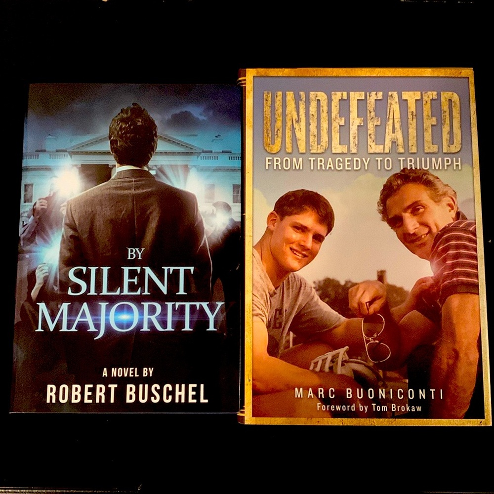 2 New books Hardcover Book Novel Bundle